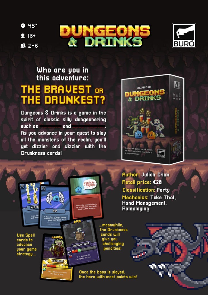 Dungeon & Drinks – Buró Games